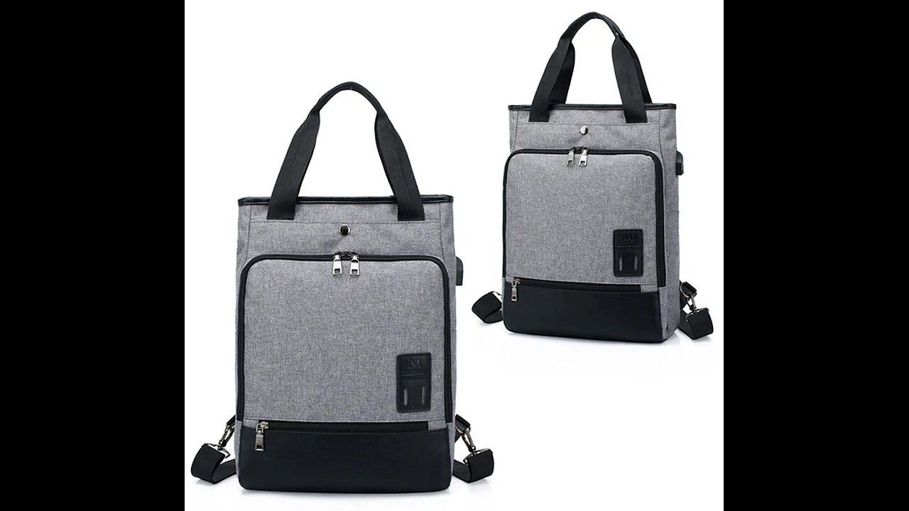 The Clever & Versatile Convertible Backpack Tote