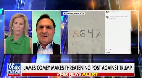James Comey Threatens POTUS With 86 47 Made Out Of Sea Shells