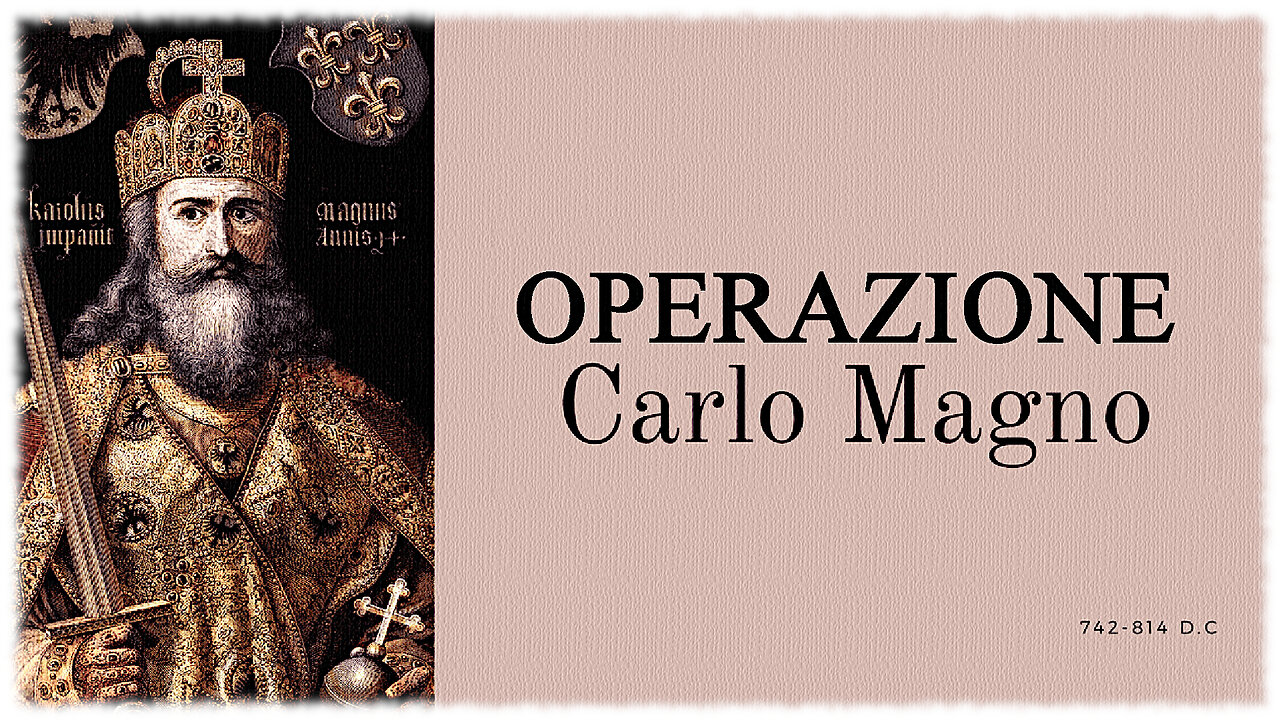 #UMBERTO PASCALI - “OPERAZIONE CARLO MAGNO” =LIBERIAMO L'EUROPA E RIFONDIAMO LA CITTÀ DI DIO!!!=/|😇💖🙏|\