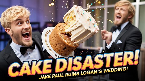 JAKE PAUL's Epic Cake Fiasco at Logan's Wedding!