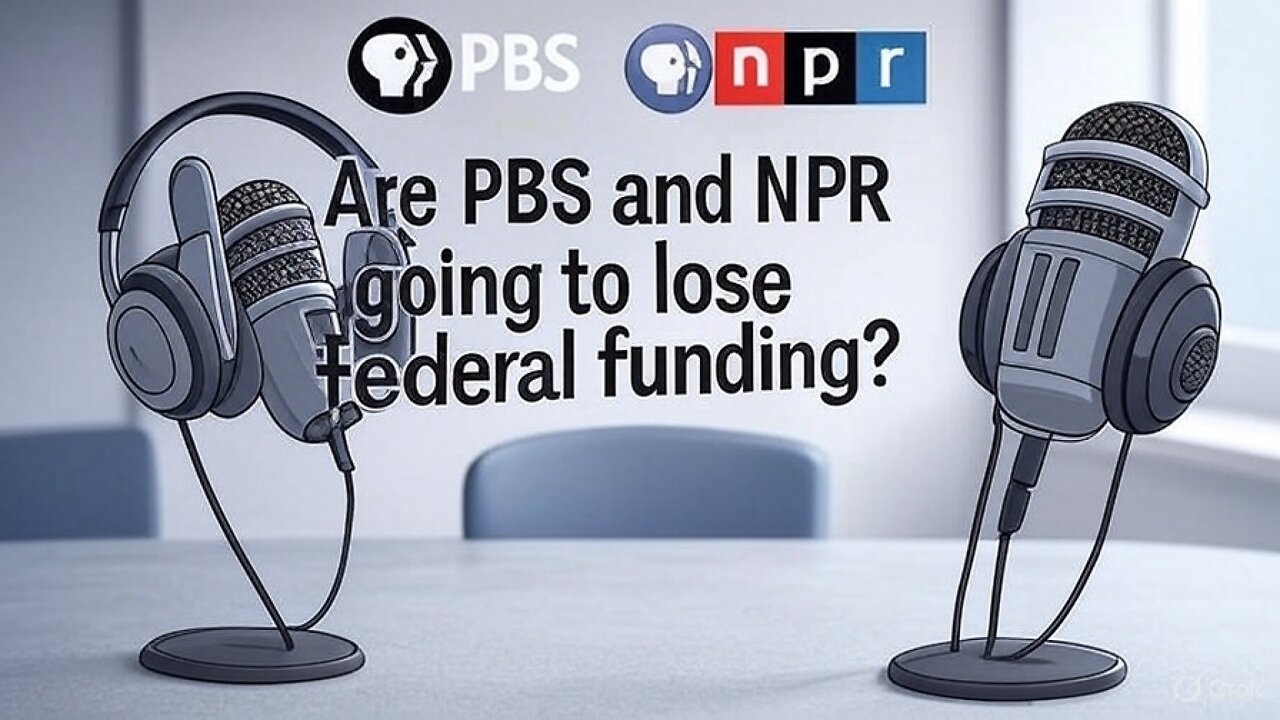 Are PBS and NPR going to lose federal funding? - AC Daily Show (Ep. 509)