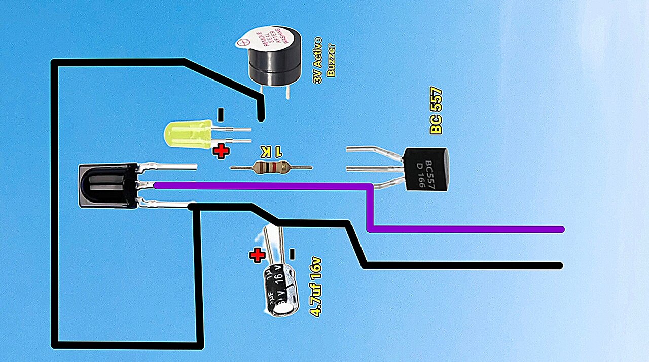 How to Make Sound Controlled LED Light #SoundControl #LEDProject #ElectronicsDIY