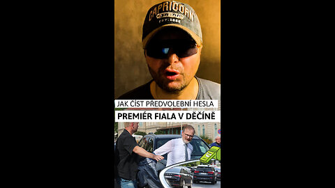 🔥❓ FIALA V DĚČÍNĚ | JAK ČÍST PŘEDVOLEBMÍ HESLA 🧭 🇨🇿🤝✨