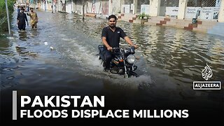 Pakistan’s monsoon floods displace millions, Punjab towns abandoned