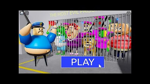 Help EVERYONE ESCAPE from BARRY'S PRISON RUN! Scary Obby Roblox