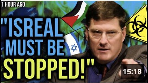 "Scott Ritter Exclaims 'Israel Has Crossed a Line...This Cannot Go On...'"