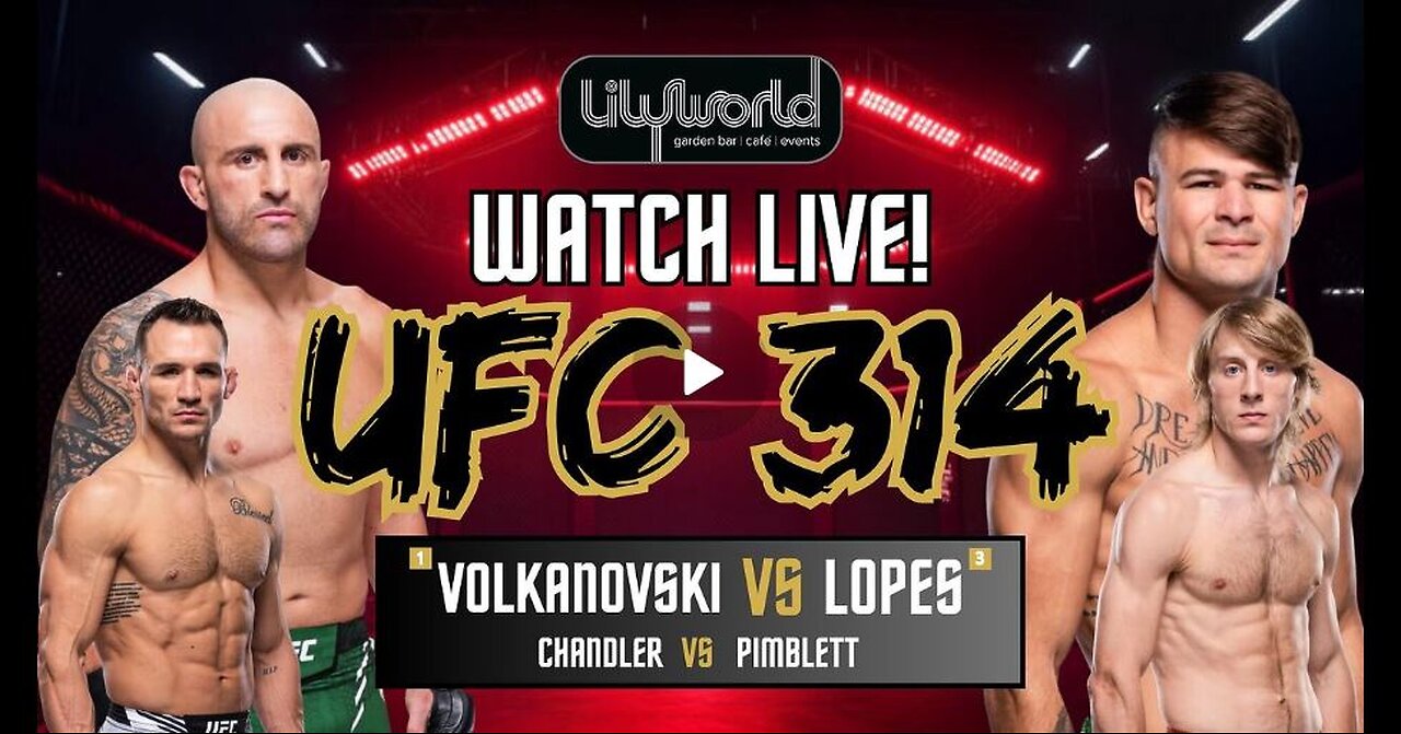 UFC 314 Live Online: Volkanovski vs Lopes – How to Watch & Stream