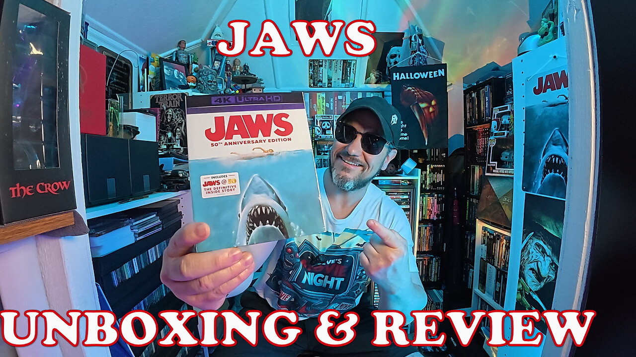JAWS 4K UHD 50th Anniversary Unboxing & Review | Steve's Movie Night