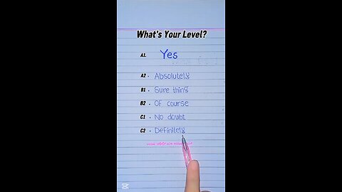 What's Your Level?