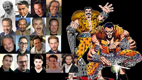 Animated Voice Comparison- Kraven The Hunter (Spider-Man)