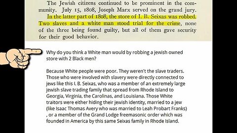 "Debunking Myths: Jewish Slave Owners and the Role of Whites in Abolishing Slavery"