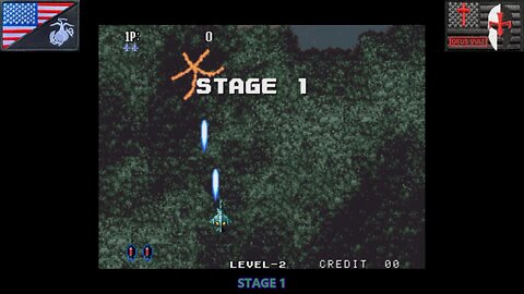 Gamer By Proxy: "ソニック・ウイングス2" [Arthur (FRS.2) All Stages] (Arcade - 1994) [JP Version]