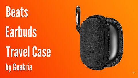Beats Earbuds Travel Case | Geekria