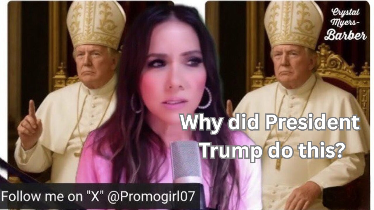 Trump turns himself into the Pope late Friday night via AI *causing $#!# all over Net
