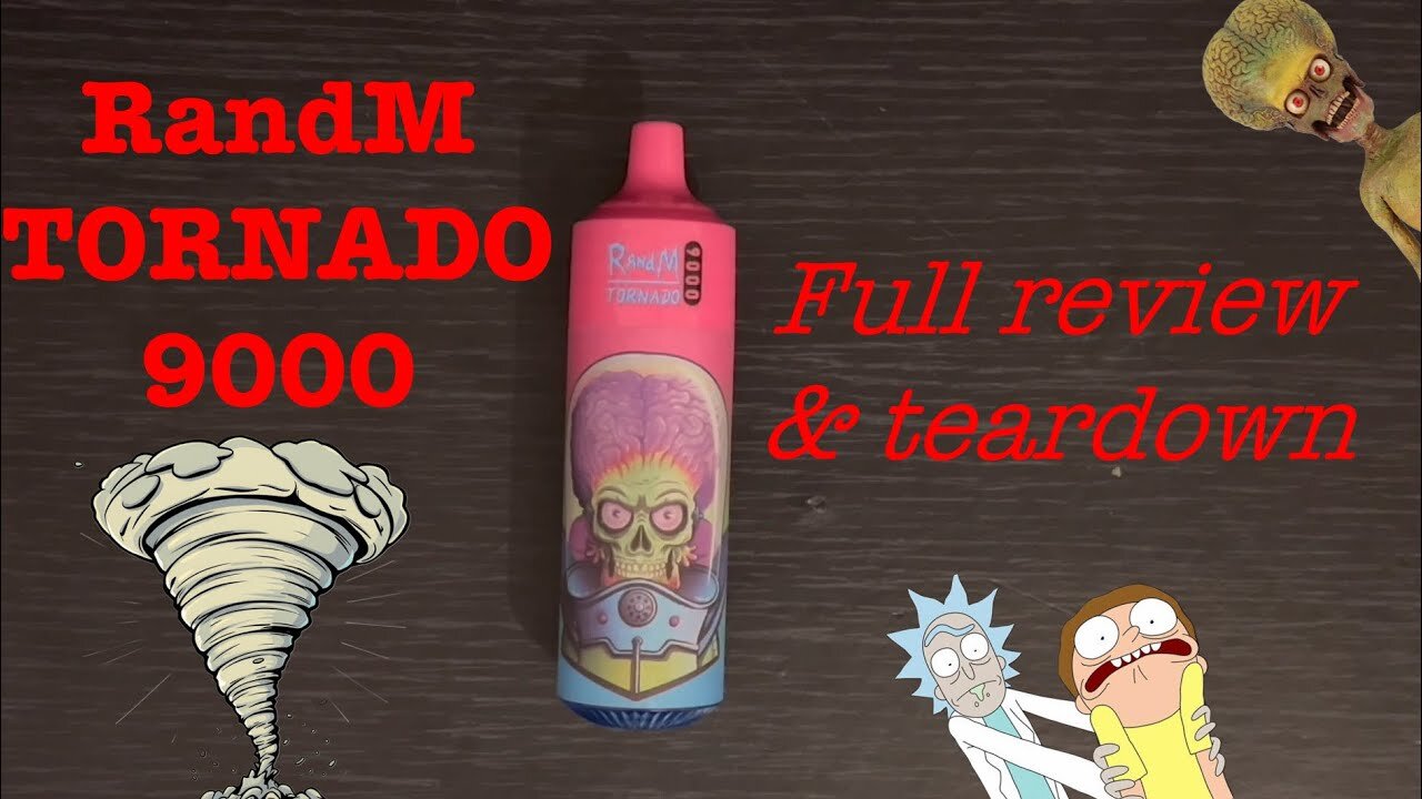RandM Tornado 9000: A hissy, flashy alien! Full review & Teardown!