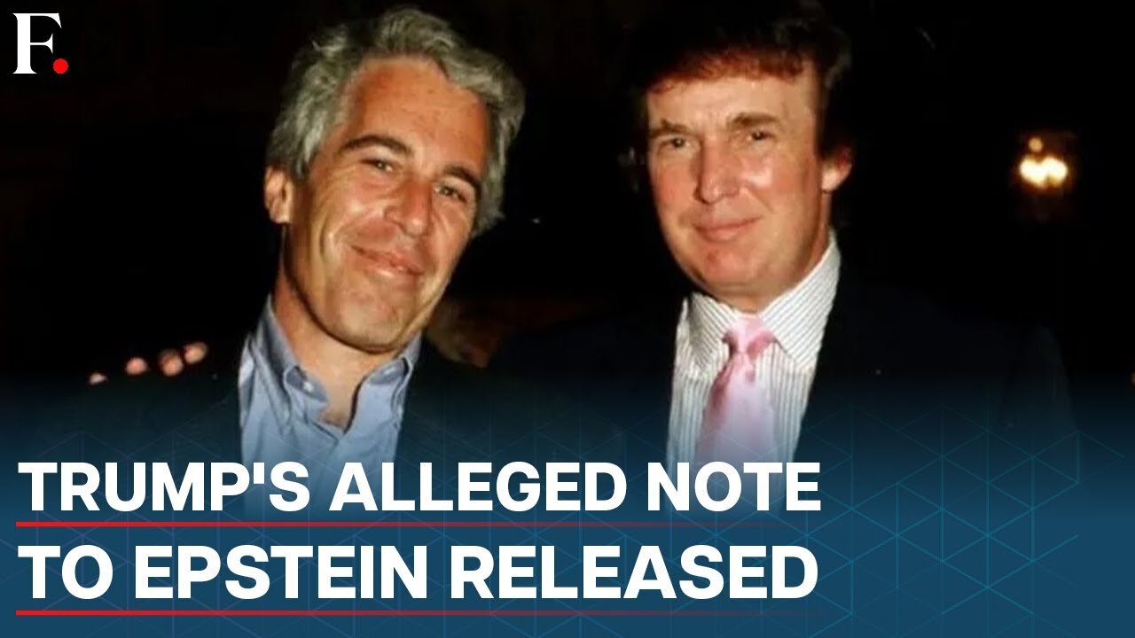 US: Democrats Share Trump's Alleged Birthday Note to Epstein; White House Calls It "Fake News" |N18G