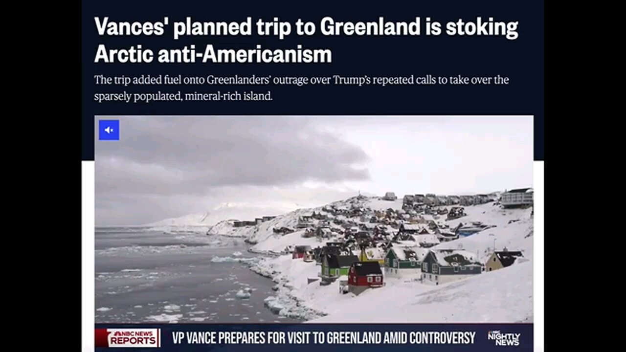 America and Greenland 2025
