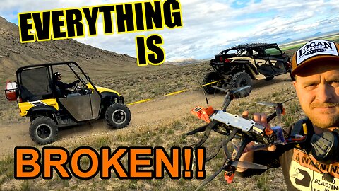 DRONE CRASH: exploring the canyons of Howe with the MOZ7 v2