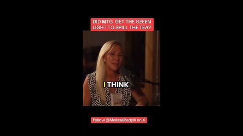 Did MTG get the green light to spill the tea?