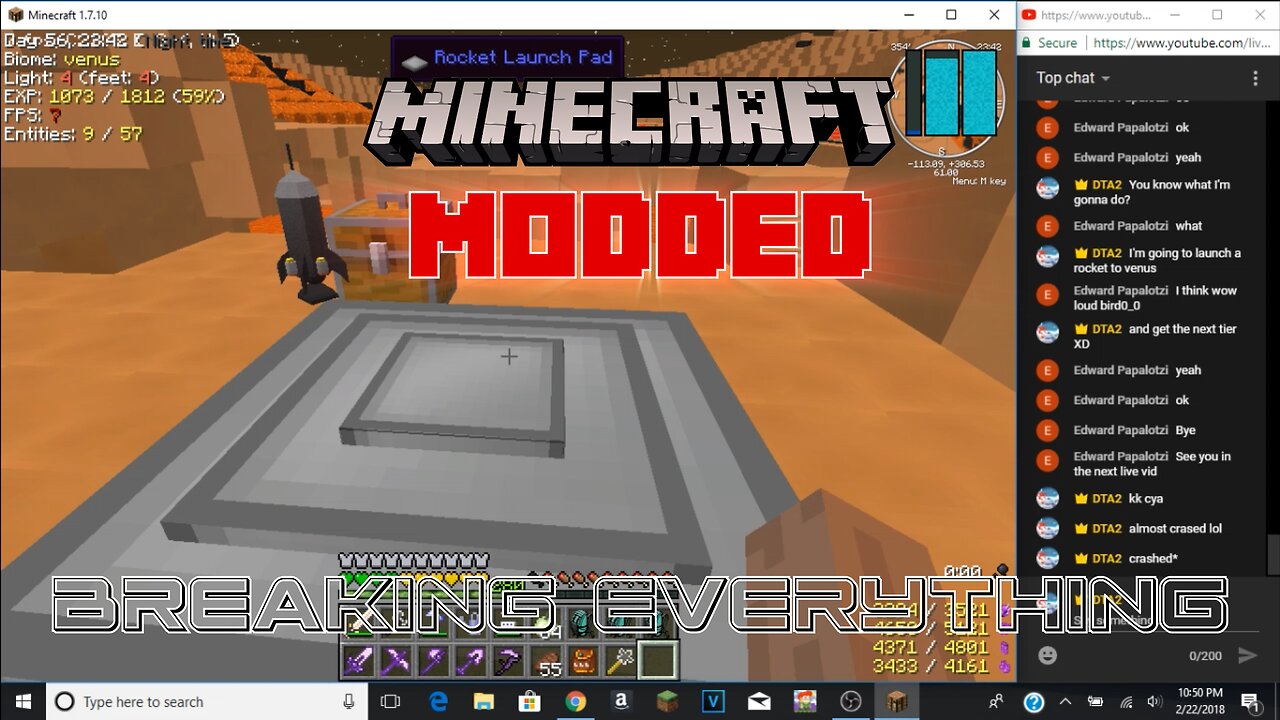 Minecraft - JUST BREAK EVERYTHING LOL!