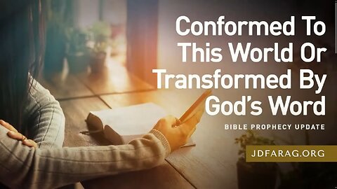 Earth's Last Hours: More Christians Compromised Than Biblically Transformed - JD Farag [mirrored]