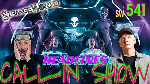 SW541 Headlines & Call in Show What if the Earth is Flat? - DJ Curious & Mark Sargent