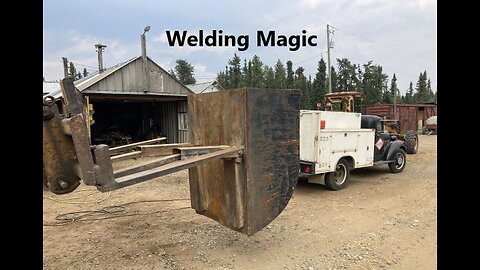 Welding Repairs on the Tipping Tub after 30 Years Use July 12 2 2025