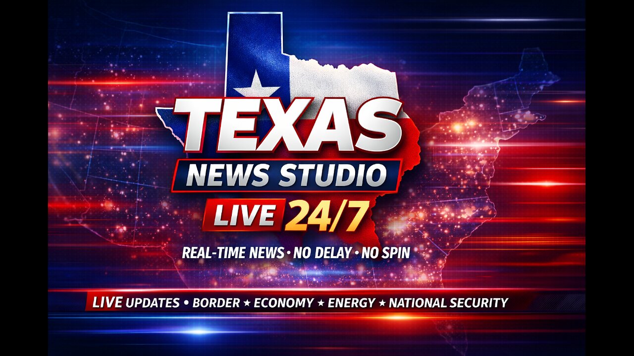 🔴Texas News Studio LIVE: News in Motion — Unfiltered. Uncensored. Unstoppable