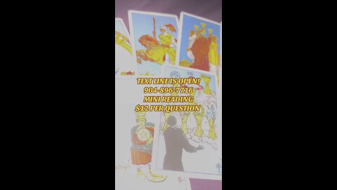 TEXT LINE FOR MINI READINGS IS OPEN!