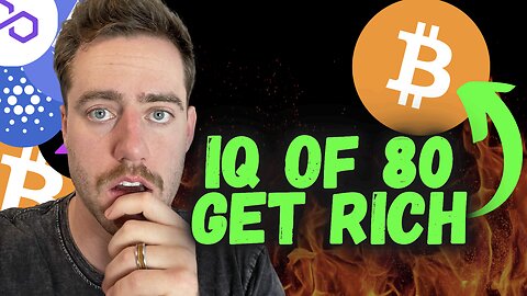 BITCOIN - IF YOU ARE DUMB, YOU WILL PROBABLY BEAT 99% OF CRYPTO HOLDERS!!