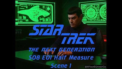 Star Trek The Next Generation S08E01 Half Measure Scene 1: Escape From Kandar