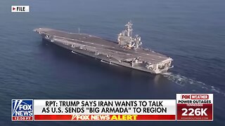 JUST IN: US aircraft carrier makes MAJOR move amid threat from Iran