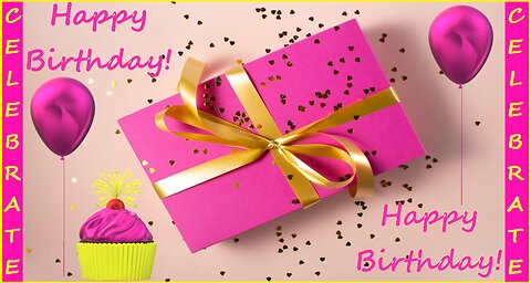 Happy Birthday 3D - Happy Birthday - Happy Birthday To You - Happy Birthday Song Video Card