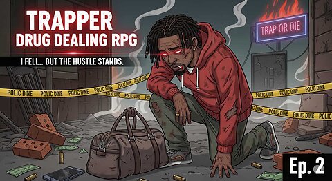 Trap or Die?! I Fell, But the Hustle Stands | Trapper: Drug Dealing RPG Ep. 2