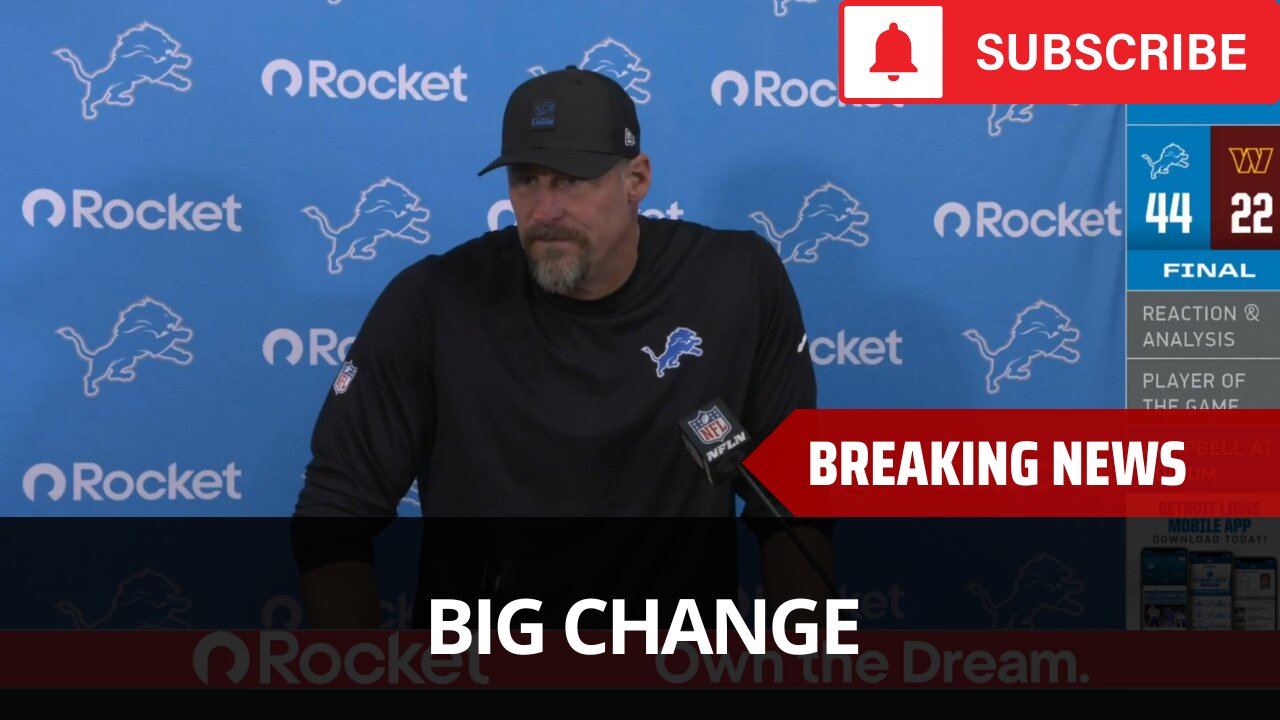 Dan Campbell Is Now Calling Plays