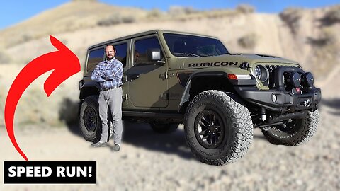 Wranglers are TOO CAPABLE! //NEW Wrangler 392 Off-Road Course//