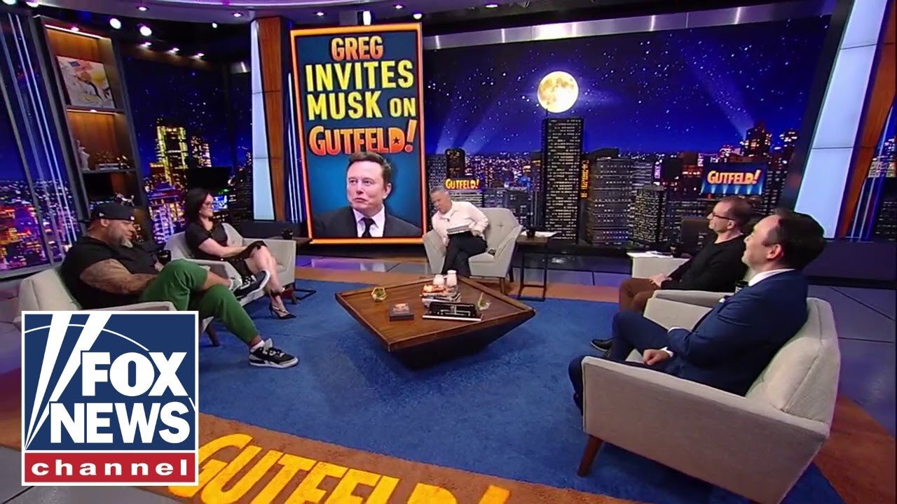 ‘Gutfeld!’: Elon Musk accepts Greg’s invite