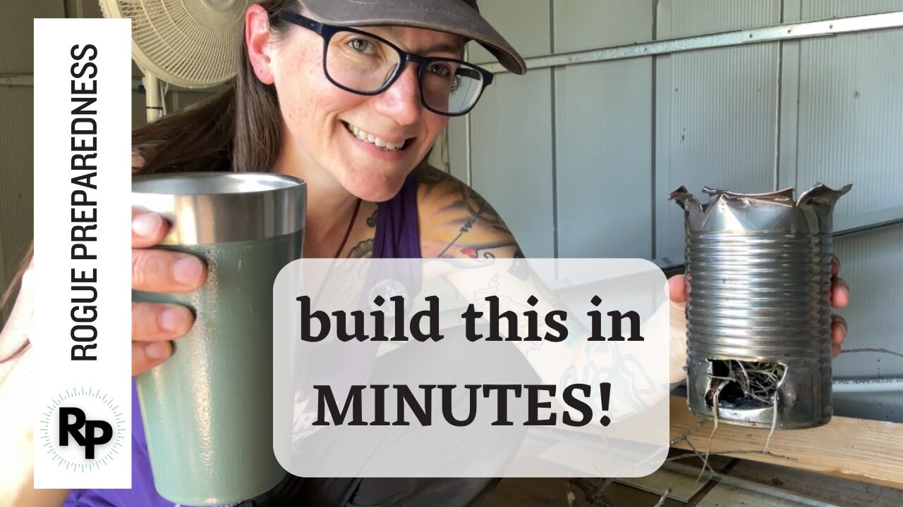 EASY Hobo Stove Build Using A Cheap Multi Tool