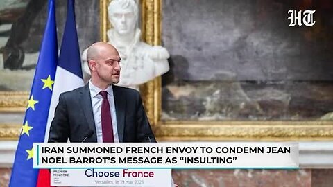 As_France_Drags_Iran_To_ICJ,_Tehran_Fumes_After_Iranian_Filmmaker_Honoured,_Summons_Envoy_For…