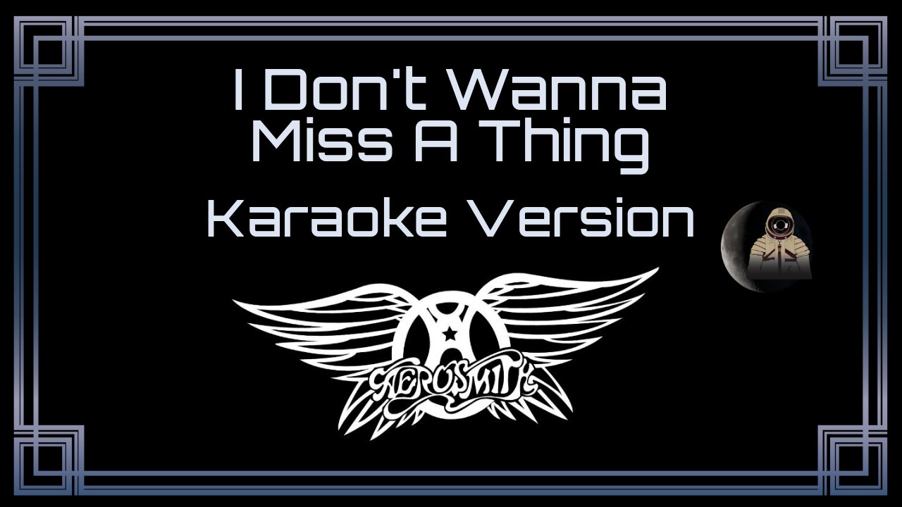 Aerosmith - I Don't Wanna Miss a Thing (CC)