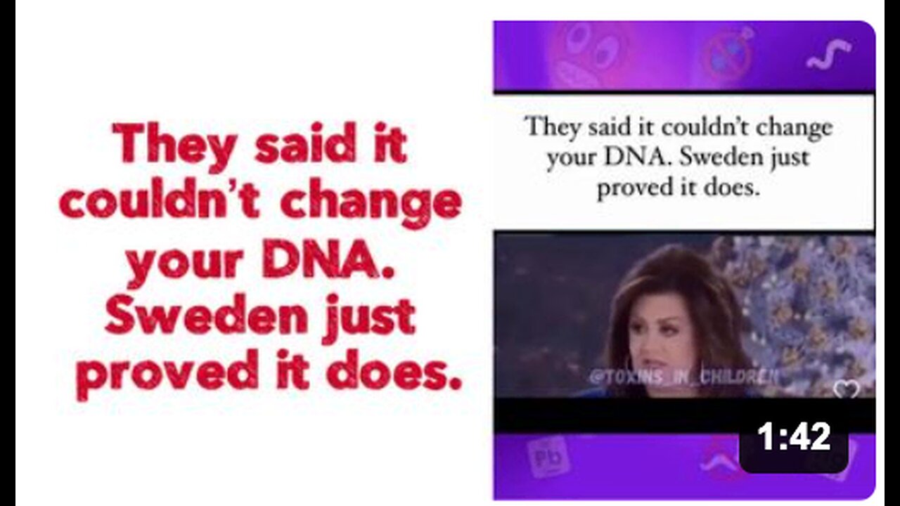 They said it couldn’t change your DNA. Sweden just proved it does.