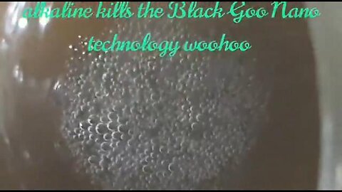 Guy neutralizes the black magnetic graphene goo found in bottled waters - A Must See Video!!