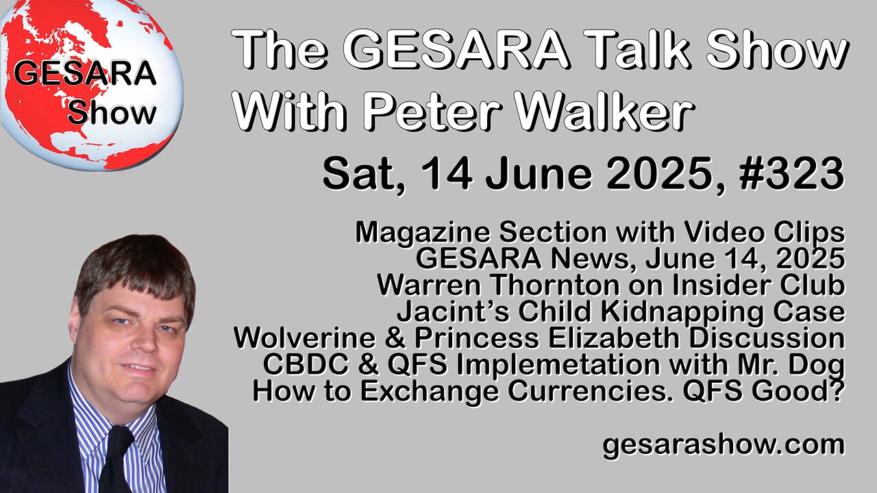 2025-06-14 GESARA Talk Show 323 - Saturday
