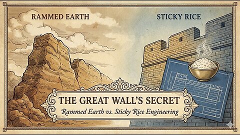 The Great Wall’s Secret Ingredient: Sticky Rice & Rammed Earth | Home Bound Historian