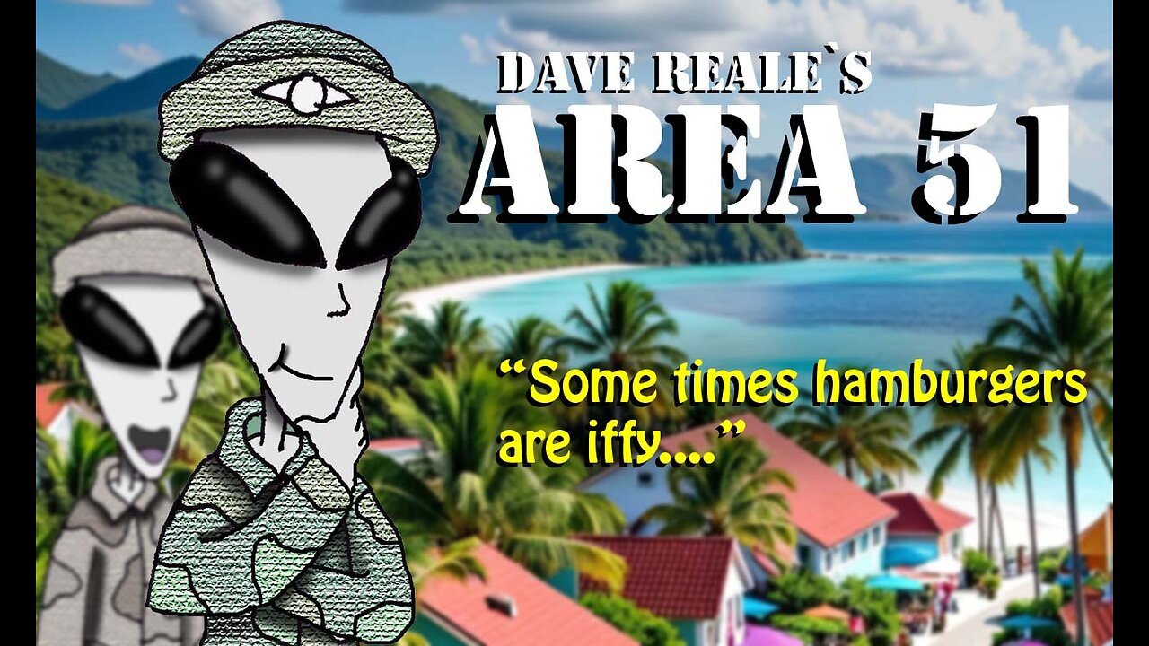Aliens in paradise #area51 #cartoon #comics