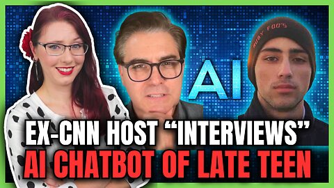 Ex-CNN Host Interviews AI Activist Chatbot of Late Teen