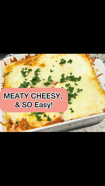Cheesy, meaty, and absolutely delicious. Enjoy!