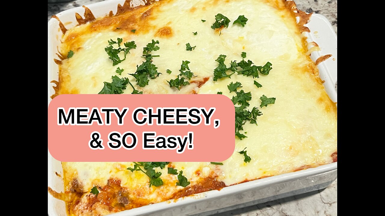 Cheesy, meaty, and absolutely delicious. Enjoy!