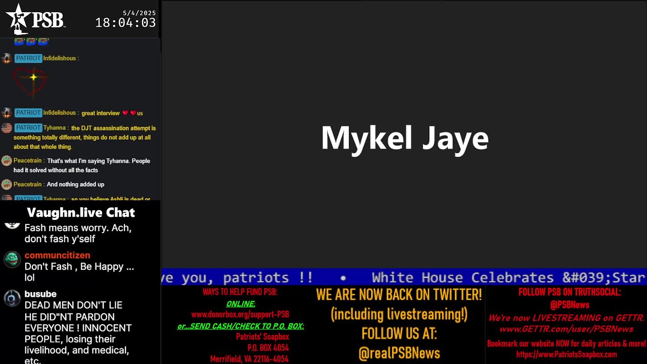 2025-05-04 18:00 EDT - The Roxi Files: with Roxi