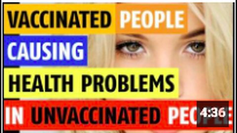 "Health Issues Arise in Unvaccinated Individuals Around Vaccinated People"